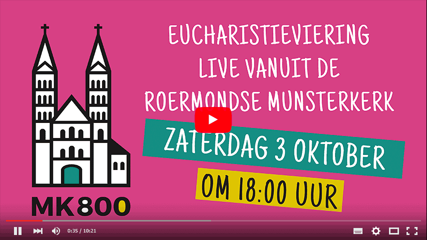 Eucharistieviering zaterdag 3 oktober 2020