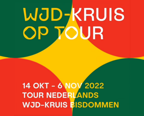 WJD-Kruis op tour. 14 oktober - 6 November tour Nederlands WJD-kruis bisdommen