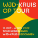 WJD-Kruis op tour. 14 oktober - 6 November tour Nederlands WJD-kruis bisdommen